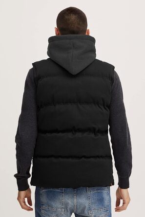 Чоловіча степкова жилетка Blend BHJens з капюшоном та кишенями, Regular fit, чорний (70155)