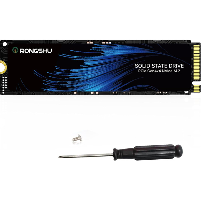 SSD NVMe 1TB PCIe 4.0 M.2 2280 для ігор та ПК, 7400 МБ/с, 3D NAND TLC, внутрішній накопичувач