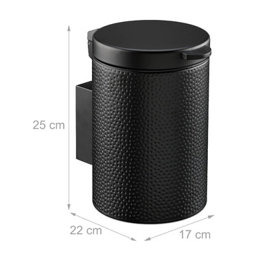 Relaxdays Cosmetic Containers Wall Mounting 3 Liter