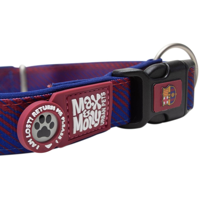Нашийник для собак Max & Molly з ID-медальйон Gotcha! та світловідбиваючими елементами, Matrix 2.0, комфортний, для собак, світловідбиваючий