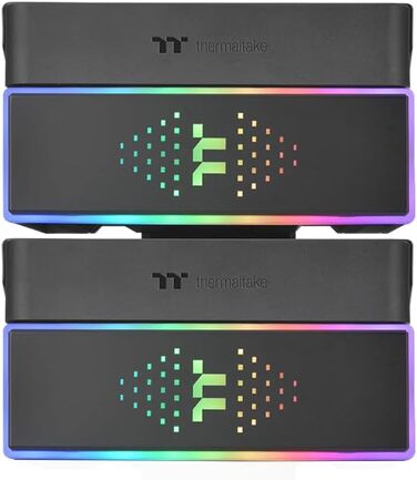 Thermaltake ASTRIA 600 ARGB - Потужний кулер CPU з двома баштами, 2x120mm PWM вентилятори, 6 теплових трубок Direct Contact, 265W TDP, тихий (26,8 dBA), 5V ARGB Sync, підтримка Intel LGA1851/1700, AMD AM5/AM4