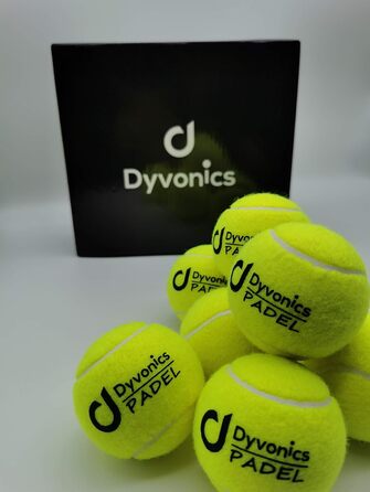 М'ячі для падел-тенісу Dyvonics (3 шт., жовті)