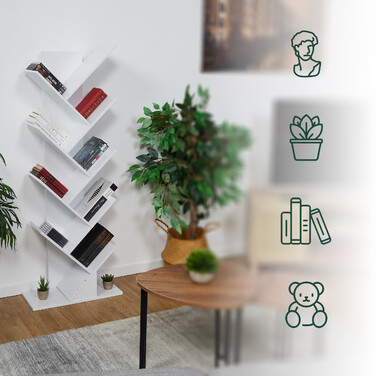 Стелаж Relaxdays на 9 полиць