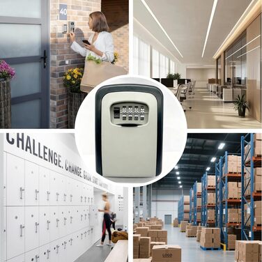 Сейф-шкаф для ключів Zedelmaier на 60 відділень з кодовим замком, настінна металева ключниця для офісу та бізнесу