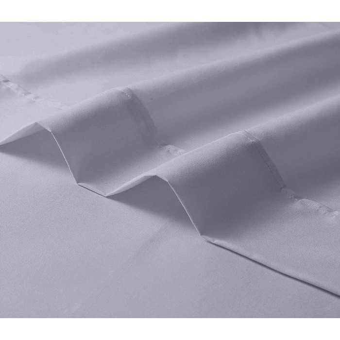 Comfort Beddings Heavyweight Quality Top Sheet 600TC 100% Egyptian Cotton Flat Sheet Twin Size, Super Soft, Hypoallergenic Flat Sheet (Twin, Silver)