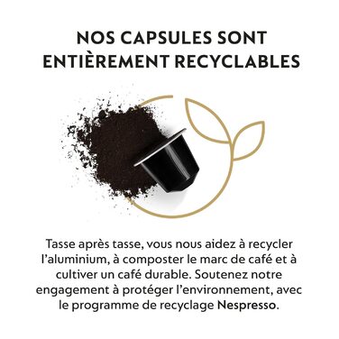 Капсули Nespresso Original Ispirazione Ristretto Italiano - 100 шт. (10 пачок по 10 шт.)