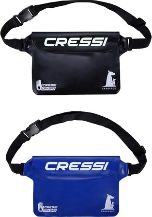 Водонепроникний сухий мішок Cressi Kangaroo Dry Pouch для дорослих, унісекс (2 шт., блакитний/синій)