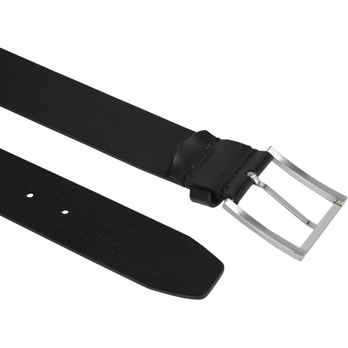 Чоловічий шкіряний ремінь Tommy Hilfiger New Denton 3.5, чорний