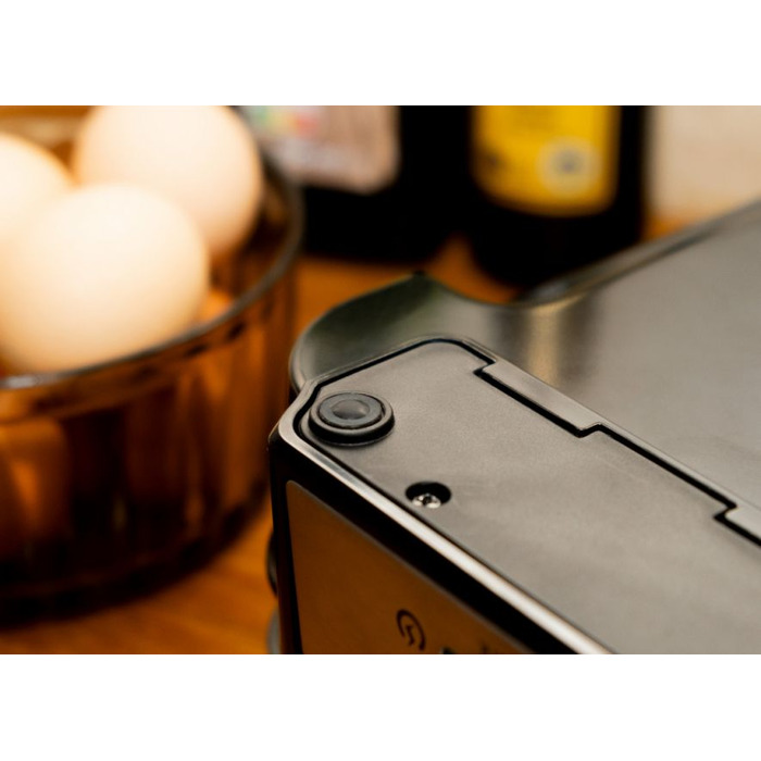 Вафельниця IDEAL IK1602, 1200 Вт, чорна