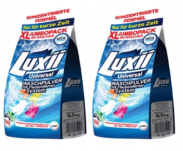 Набір універсального прального порошку LUXII, 2x6,5 кг