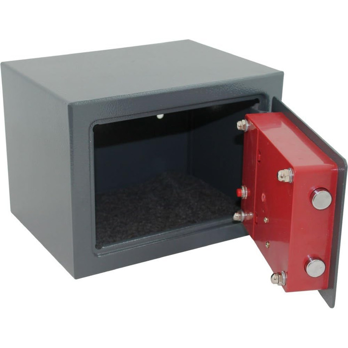 Електронний міні-сейф Safe Tresor для стін, шаф та меблів (сірий)