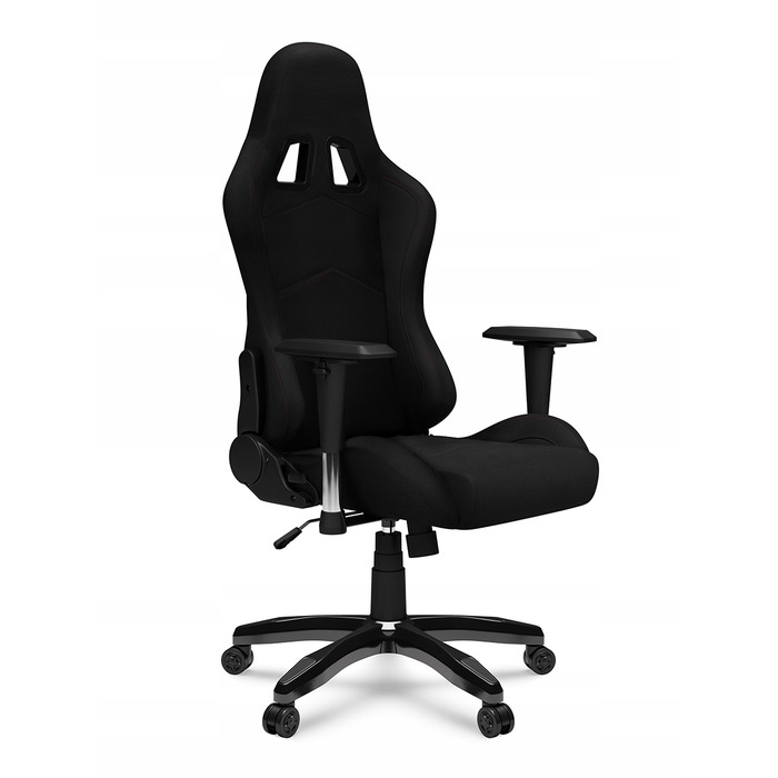 Ігрове крісло PRO-GAMER FALCON PLUS, тканина, чорне