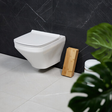 Relaxdays 2-Piece Folding Toilet Stool