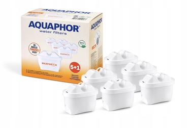 Смінні фільтри Aquaphor Maxfor+ H для жорсткої води до фільтруючого глека, 6 шт.