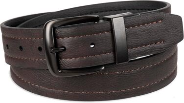 Чоловічий перекидний ремінь Dickies (30-32), чорний/коричневий, еластичний