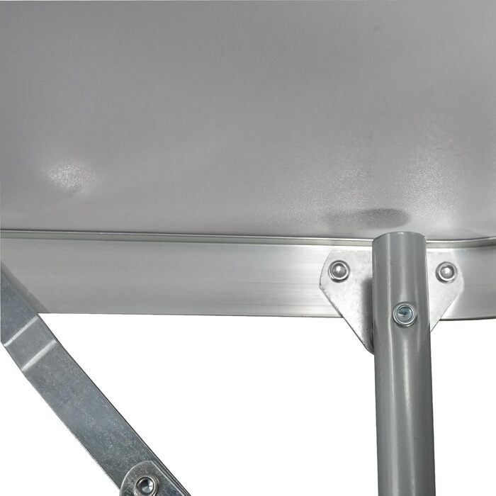 Складний алюмінієвий стіл Grafner XL для кемпінгу, саду, пікніка 80x60x70 см, вантажопідйомність 50 кг