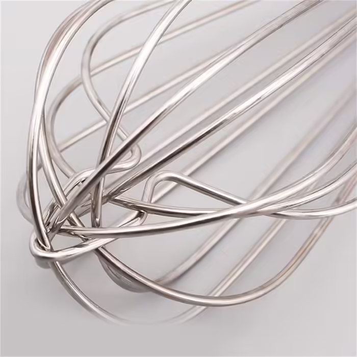 ZHANGXIAO Wire Whisk, Stainless Steel Used for Stirring Kitchen Baking Tools Balloon Whisk (Size: 37×8.5cm)