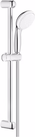 GROHE water-saving hand shower, Tempesta 100 set including adjustable wall holder, EcoJoy, 2779810E (1 spray pattern)