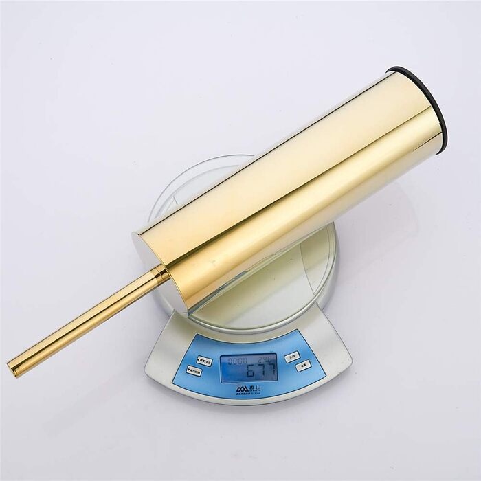 BGL 304 Stainless Steel Toilet Brush Holder (Gold Finish)