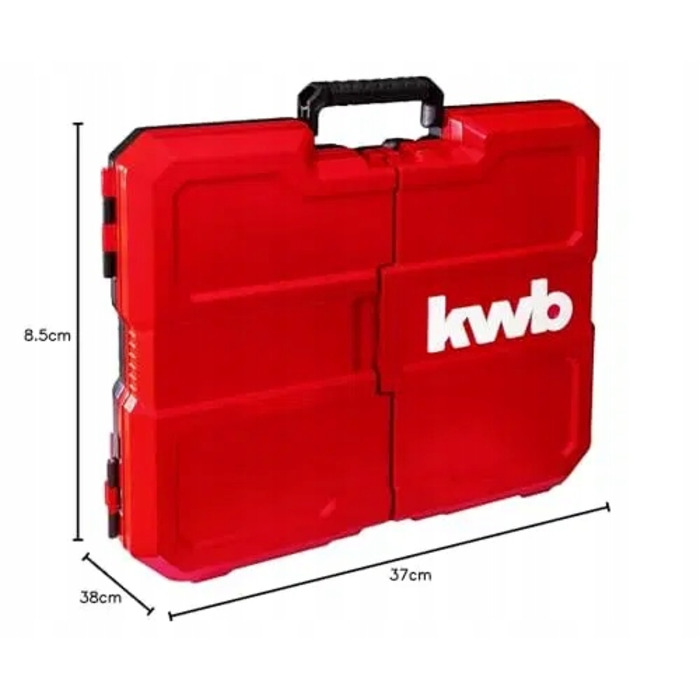 Набір інструментів Kwb, 125 предметів, у міцному кейсі