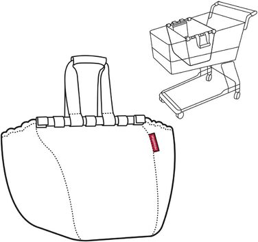 Reisenthel Easy Shopping Bag in Black – Versatile Shopper – Practical roll-up design