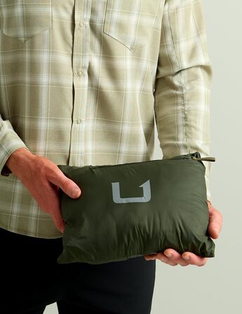 Жилет HUK Scale для чоловіків, утеплений, з DWR просоченням, для риболовлі (XXL, Zypressenlandung)