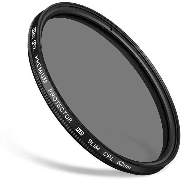 Berlin Optix CPL Поляризаційний фільтр 62mm - для високої якості зображення та чіткої відбивної поверхні