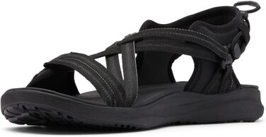 Columbia Sandal Trekkingsandalen – жіночі трекінгові сандалі Columbia 41 EU, чорно-сірі