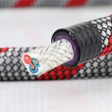 Audiофільний мережевий кабель Monosaudio P046 Hi-End (2м), мідний OFC, EU Schuko — IEC C15 для підсилювача, сабвуфера та DVD