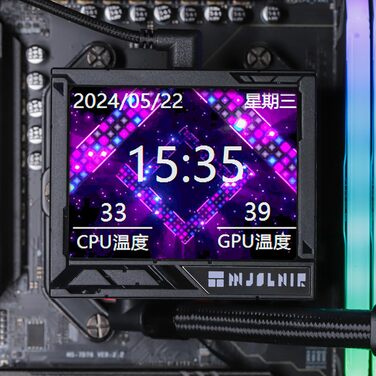 Thermalright Mjolnir Vision 360 ARGB: Смарт-рідинний кулер для CPU з IPS-дисплеєм, підтримка AM4/AM5/LGA1700/1851