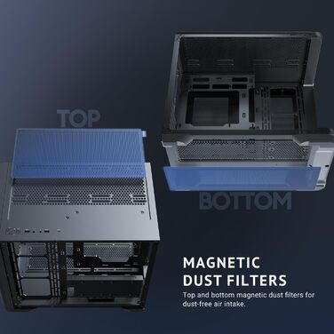 Корпус ATX/M-ATX/M-ITX Antec GEH C5 Curve ARGB - чорний, роздрібний продаж