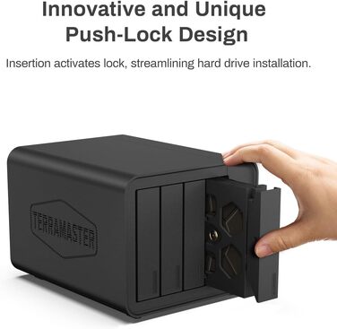 Зовнішній корпус для жорсткого диска Terramaster D4-320, 10Gbps, Diskless