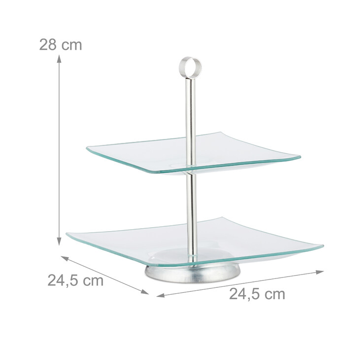 Relaxdays 2-Tier Shelf
