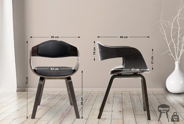 Kingston Adjustable Bar Stool with Premium Faux Leather Padding - Black/Gray