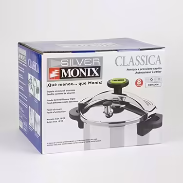 Скороварка Monix Classica 8 л, нержавіюча сталь