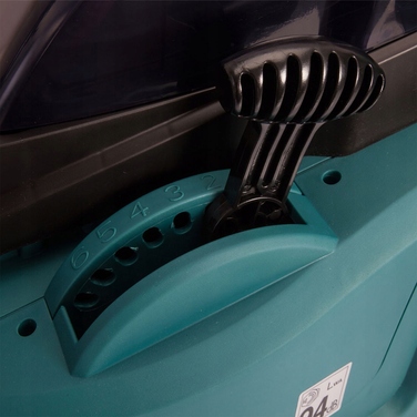 Акумуляторна газонокосарка Makita DLM382PT2 LXT 36V (2x18V) з 2-ма АКБ по 5Ah, ширина зрізу 38 см, травозбірник 40 л