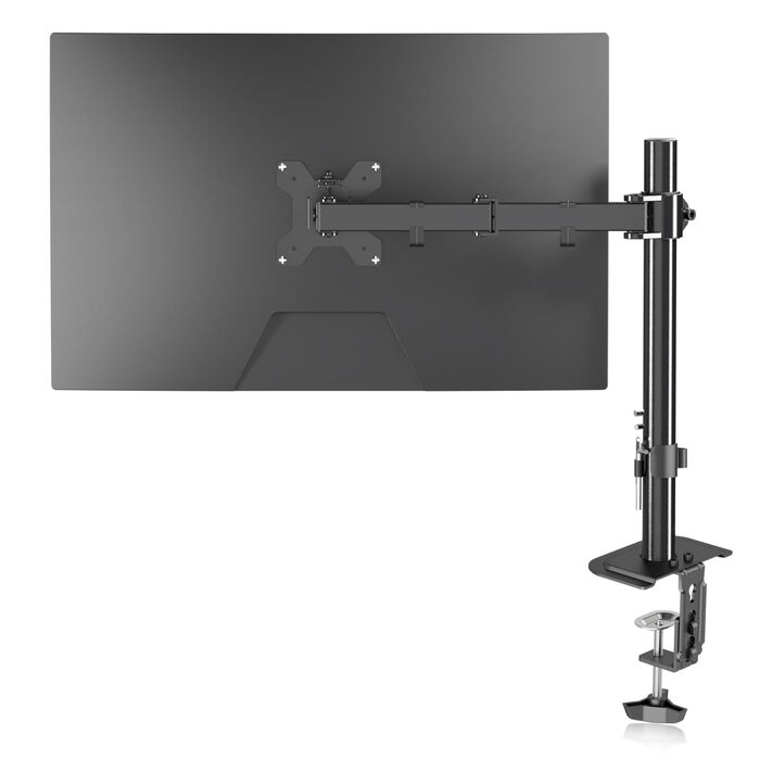 Кронштейн для монітора suptek для LCD LED екранів 13-27 дюймів, регульований настільний тримач до 10 кг, VESA 75/100, чорний