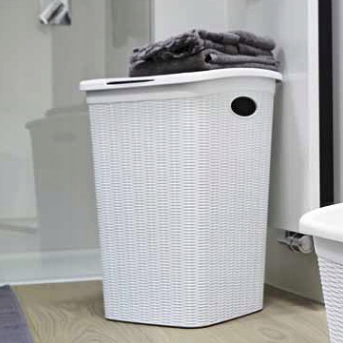 Сміттєвий кошик Stefanplast 50 л, білий