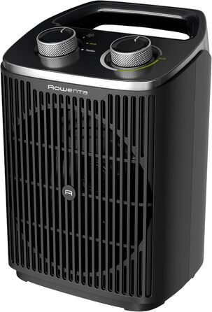 Обігрівач Rowenta Instant Comfort Compact 2000: компактний, з термостатом, 2 режими, 30 м², чорний