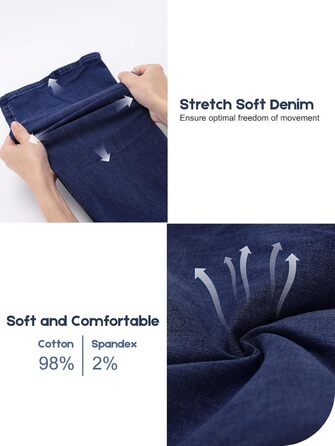 Джинси жіночі Chase Hot Bootcut, висока талія, еластичні джеггінси з кишенями, темно-синій, 31 inseam