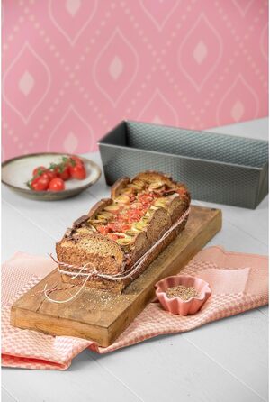 Форма для хліба Kaiser 35 см, прямокутна, антипригарна, для 1500 г, для кексу й хліба, стійка до закваски, з ручками