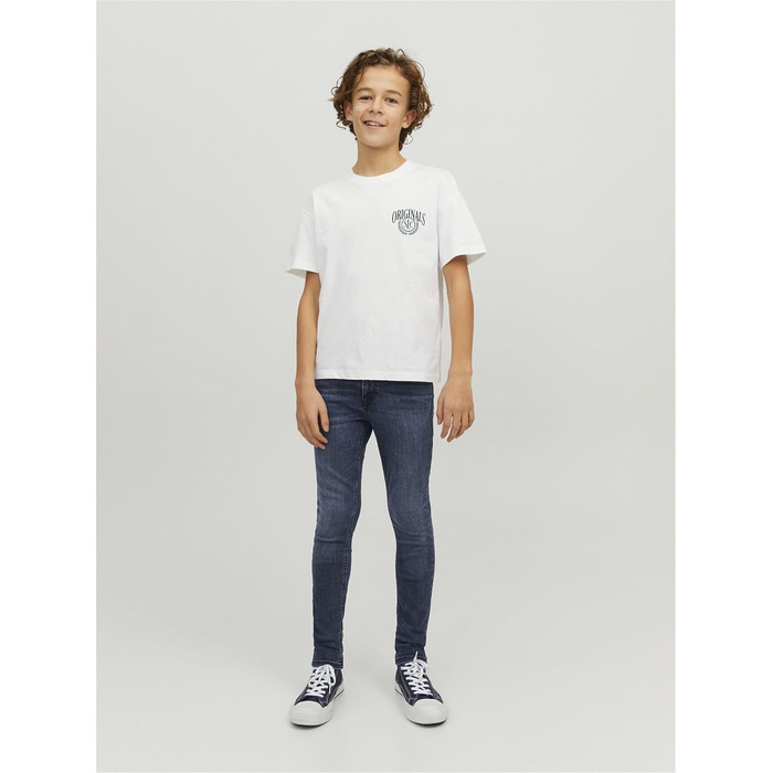 Джинси чоловічі JACK & JONES Slim Fit JJIGLENN CB 816 NOOS сині (Blue Denim) 32W/32L