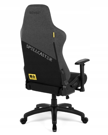 Ігрове крісло Sense7 Spellcaster Senshi Edition XL, тканина, сіре