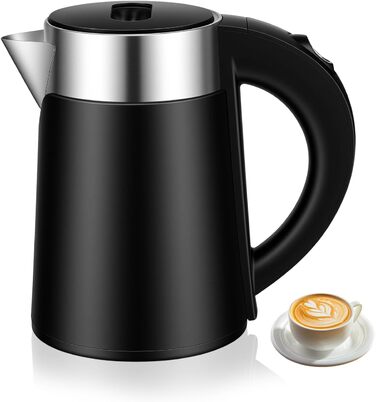 Електричний чайник-термос Hixava 800 мл для кемпінгу та подорожей. Швидкий нагрів, нержавіюча сталь