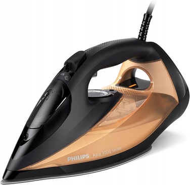 Парова праска 2800 Вт, потужний паровий удар 250 г, підошва SteamGlide Elite