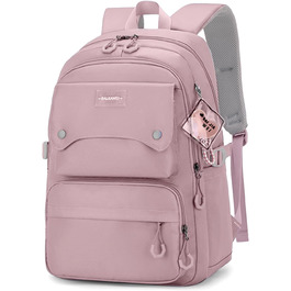 Шкільний рюкзак для дівчаток та хлопців підлітків, рюкзак для жінок та чоловіків, рюкзак для ноутбука 15,6 дюймів, повсякденний рюкзак для подорожей та навчання, водонепроникний, рюкзак для коледжу #6 фіолетовий