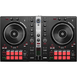 DJ контролер Hercules DJControl Inpulse 300 MK2 – 2 деки, 16 педів, вбудована звукова карта
