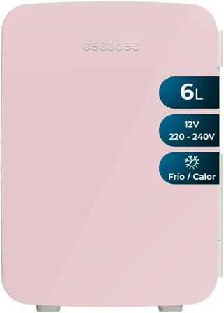 Міні-холодильник Cecotec Bolero MiniColing, 6 л, 12-220V, для кемпінгу, обігрів/охолодження, регулювання температури 5-65°C