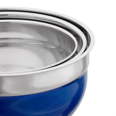 Relaxdays Bowl Set with Lid, 3-Piece