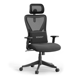 Офісне обертове крісло Sense7 Tone, оббивка з тканини, регульована висота